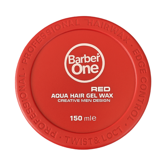 BARBER ONE RED AQUA HAIR GEL WAX – 150ML