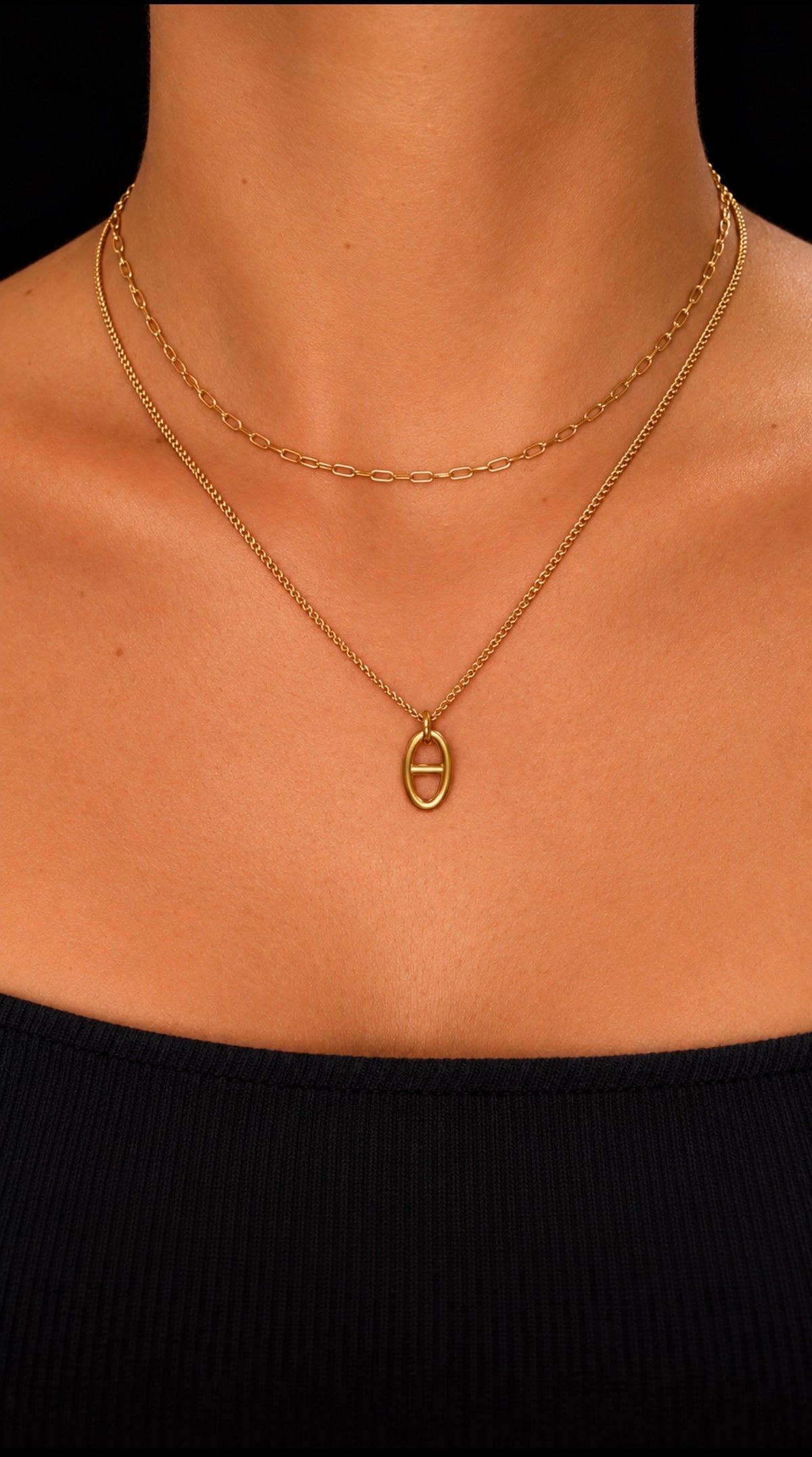 Collier barbara (doré)