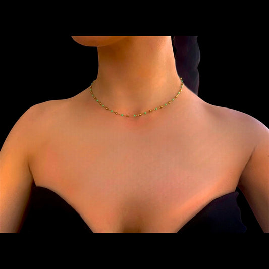 Collier  Léa (doré)