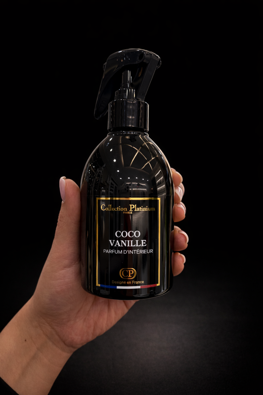 Parfum d’intérieur Coco Vanille – Collection Platinum