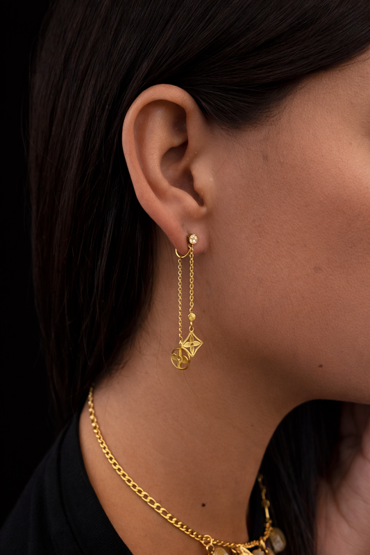 Boucle d’oreille kylie (doré)