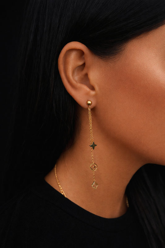 Boucle d’oreille Roxane (doré)