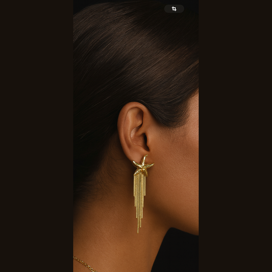 Boucle d’oreille Claudia (doré)