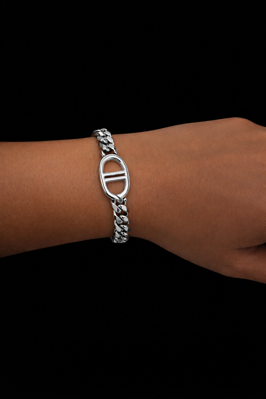 Bracelet Palm (argenté )