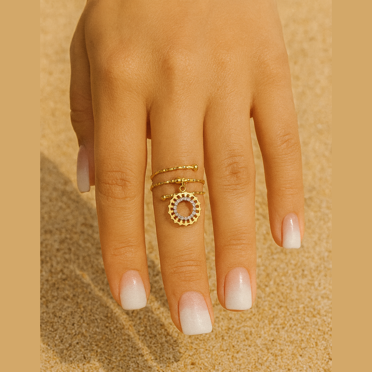Bague Megane (doré)