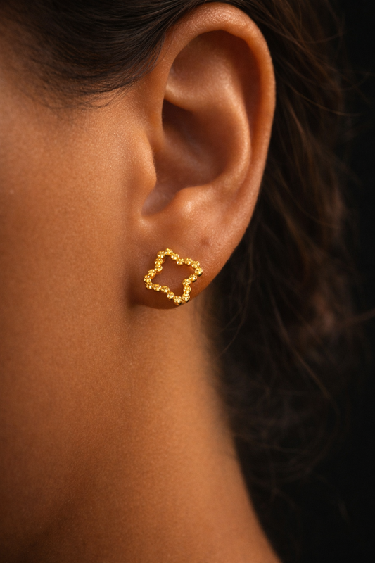 Boucles d’oreilles STELLA  (doré )