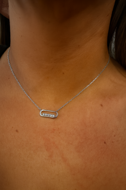 Collier Aya (argenté)