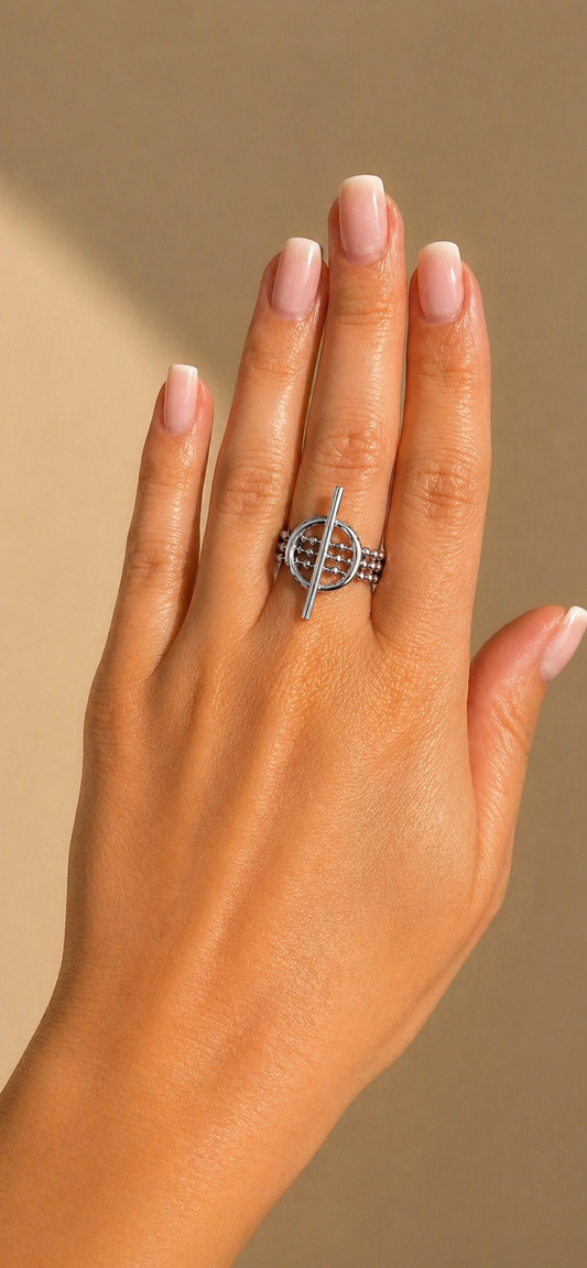 Bague Pam (argenté)