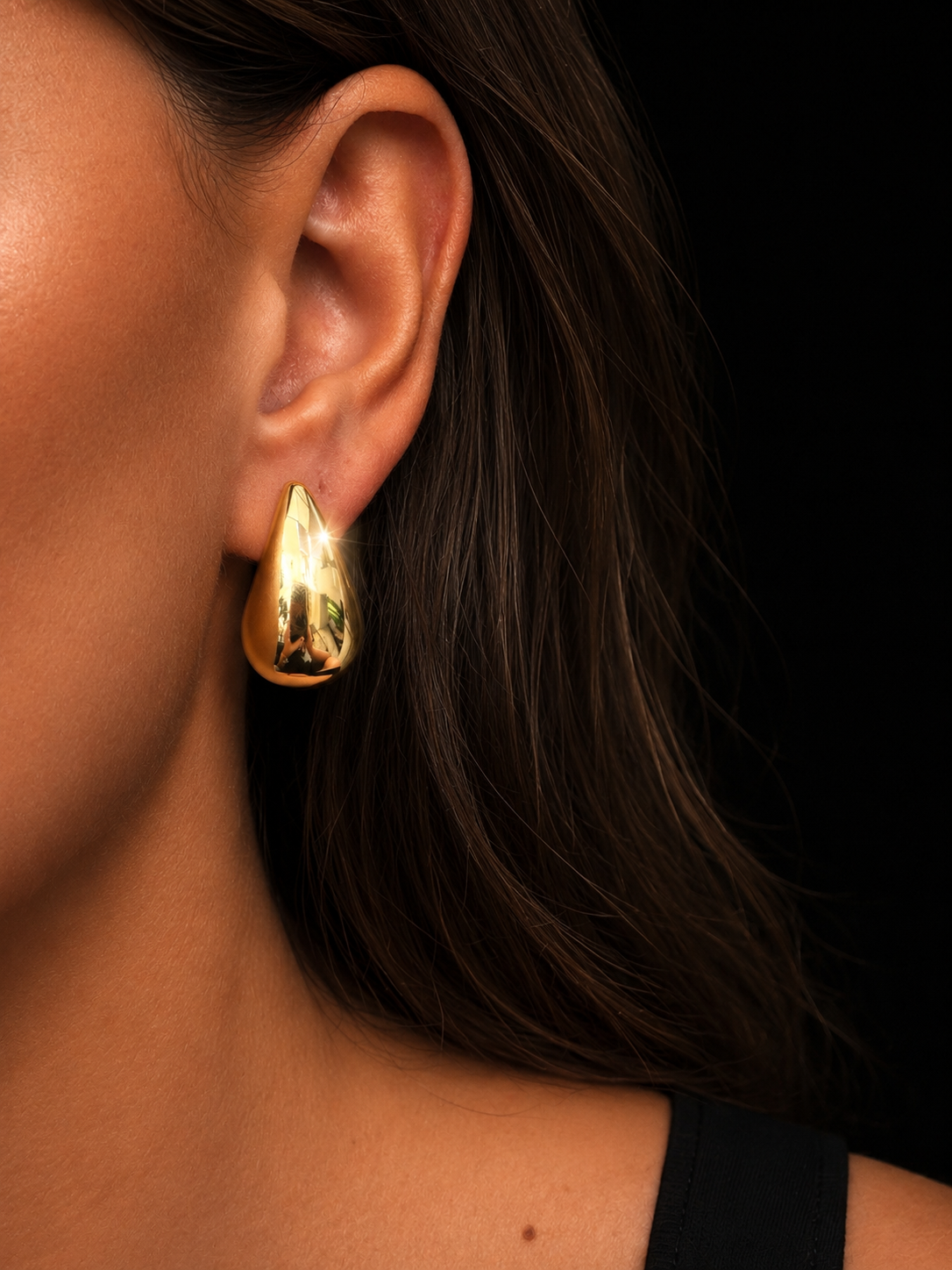 Boucle d’oreille Esmer (doré)