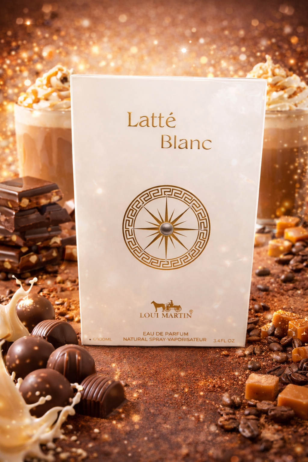 Parfum latté blanc 100 ml 🍩🍫🍪