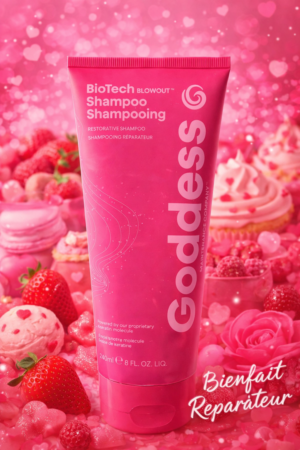 Goddess  Biotech Blowout shampooing réparateur