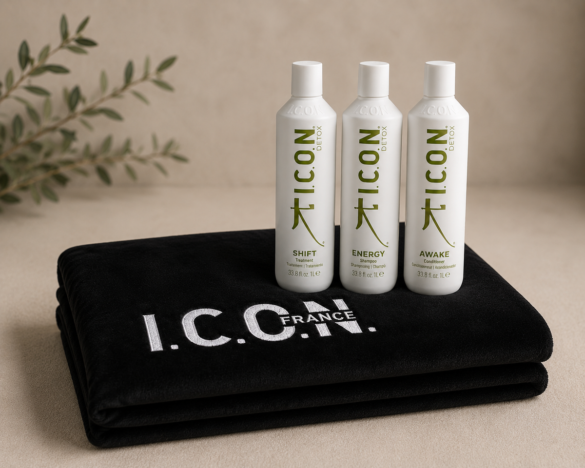 Routine Detox ICON brosse detox ou plaide offert