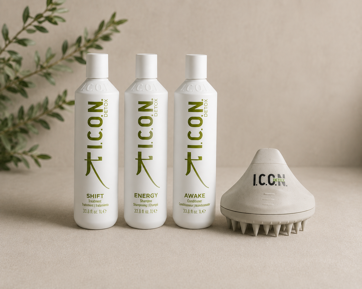 Routine Detox ICON brosse detox ou plaide offert