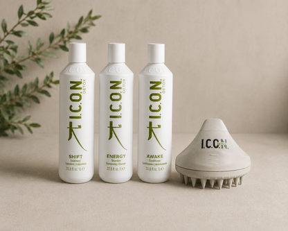 Routine Detox ICON brosse detox ou plaide offert