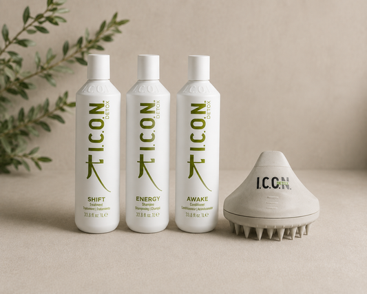 Routine Detox ICON brosse detox ou plaide offert pré-commande