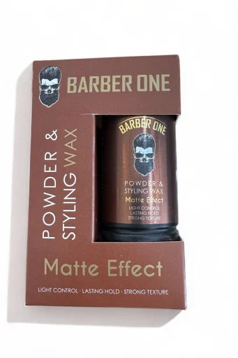 Barber one poudre matte effect